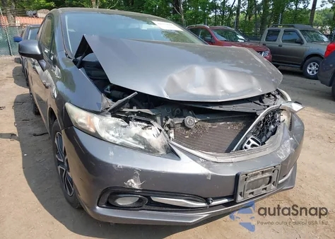2013 Honda Civic Ex-L из США, поврежденный, VIN 2HGFB2F93DH541147